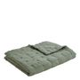 Bed linens - CHLOÉ bedspread in washed linen - Celadon - 230 x 180 cm - BLANC D'IVOIRE