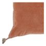 Fabric cushions - MATTEO cushion cover in cotton and linen velvet - Blush - 30 x 40 cm - BLANC D'IVOIRE