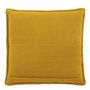 Cushions - LOUISE linen cushion - Saffron - BLANC D'IVOIRE