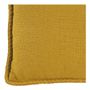 Cushions - LOUISE linen cushion - Saffron - BLANC D'IVOIRE