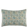 Coussins textile - Housse de coussin JUNGLE coton - Mousse - BLANC D'IVOIRE