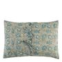 Coussins textile - Housse de coussin JUNGLE coton - Mousse - BLANC D'IVOIRE