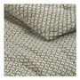 Canapés - Futon ALBERT gris et jaune - BLANC D'IVOIRE