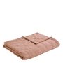 Linge de lit - Couvre-lit CHLOÉ en lin lavé - Blush - 230 x 180 cm - BLANC D'IVOIRE