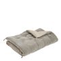 Sofas - MATTEO futon in cotton and linen velvet - Gray - BLANC D'IVOIRE