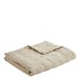 Bed linens - CHLOÉ bedspread in washed linen - Natural - 230 x 180 cm - BLANC D'IVOIRE