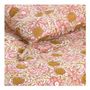 Bed linens - JUNGLE cotton quilt - Pink - BLANC D'IVOIRE