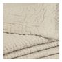 Bed linens - CÉSAR cotton bedspread - Mastic - 270 x 260 cm - BLANC D'IVOIRE
