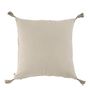 Fabric cushions - MATTEO cushion cover in cotton and linen velvet - Bronze - 50 x 50 cm - BLANC D'IVOIRE