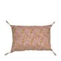 Cushions - JUNGLE cotton cushion - Pink - BLANC D'IVOIRE