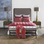 Cushions - Raspberry DAISY cushion - BLANC D'IVOIRE