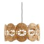 Suspensions - Suspension BAILA en raphia - ø 60 cm - BLANC D'IVOIRE