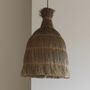 Hanging lights - PALMA suspension in sugar cane fiber - ø 51 cm - BLANC D'IVOIRE