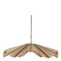 Suspensions - Suspension AIDA en raphia - Doré et naturel - ø 110 x 21 cm - BLANC D'IVOIRE