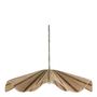 Suspensions - Suspension AIDA en raphia - Doré et naturel - ø 110 x 21 cm - BLANC D'IVOIRE