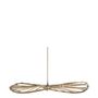 Hanging lights - SALOME rattan pendant light - Small model - ? 80cm - BLANC D'IVOIRE
