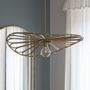Hanging lights - SALOME rattan pendant light - Small model - ? 80cm - BLANC D'IVOIRE