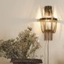 Wall lamps - HONORÉ wall light - Bronze - BLANC D'IVOIRE