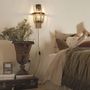 Wall lamps - HONORÉ wall light - Bronze - BLANC D'IVOIRE