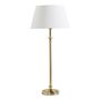 Lampes à poser - Pied de lampe JULIETTE en métal doré - - ø 16 x 57 cm - BLANC D'IVOIRE