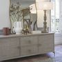 Blinds - Ecru linen lampshade - BLANC D'IVOIRE