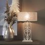 Blinds - Natural linen lampshade - BLANC D'IVOIRE