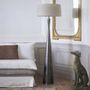 Blinds - Natural linen lampshade - BLANC D'IVOIRE