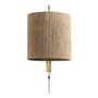 Wall lamps - ALICE swivel wall light - Gold - BLANC D'IVOIRE