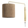 Wall lamps - ALICE swivel wall light - Gold - BLANC D'IVOIRE
