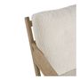 Fauteuils - Fauteuil JULES en bouclette - Crème - BLANC D'IVOIRE