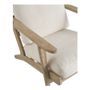 Fauteuils - Fauteuil JULES en bouclette - Crème - BLANC D'IVOIRE
