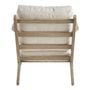 Fauteuils - Fauteuil JULES en bouclette - Crème - BLANC D'IVOIRE