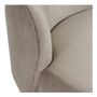 Armchairs - LISETTE swivel chair - BLANC D'IVOIRE