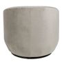 Armchairs - LISETTE swivel chair - BLANC D'IVOIRE