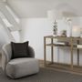 Armchairs - LISETTE swivel chair - BLANC D'IVOIRE