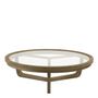 Coffee tables - MAXTON natural coffee table - Large model - BLANC D'IVOIRE