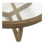 Coffee tables - MAXTON natural coffee table - Large model - BLANC D'IVOIRE