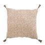 Cushions - IRIS cotton gauze cushion - Saffron - BLANC D'IVOIRE