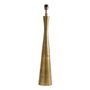 Table lamps - MALIA lamp base antique brass - BLANC D'IVOIRE