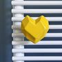 Gifts - Heart ceramic hanger for towel rail radiators - LETSHELTER SRL