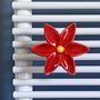 Gifts - Flower ceramic hanger for towel rail radiators - LETSHELTER SRL