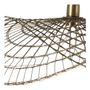 Hanging lights - MAHA pendant light in bronze finish metal - 75 cm - BLANC D'IVOIRE