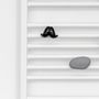 Gifts - Mustache ceramic hanger for towel rail radiators - LETSHELTER SRL