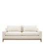 Sofas - LEONORE linen sofa - White - BLANC D'IVOIRE