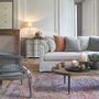 Sofas - ANGIE linen sofa - Beige - BLANC D'IVOIRE
