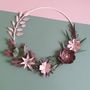 Decorative objects - Elisabeth - paper flower wreath - PLIPAPIERCISEAUX