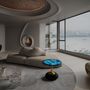 Tables basses - Luxury Stone Art Furniture Series: Side Tables, and round Tables - JADEL