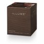 Decorative objects - Woodfire Box Glass Candle Refill, Brown. - ILLUME