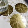 Flatware - Coasters - Engraved Copper - ZENOBIE