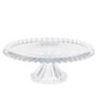 Glass - MS74135 Glass Cake Stand Ø33X13Cm - ANDREA HOUSE